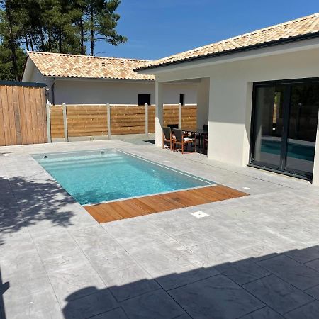 לאקאנו Maison Moderne Avec Piscine Chauffee מראה חיצוני תמונה
