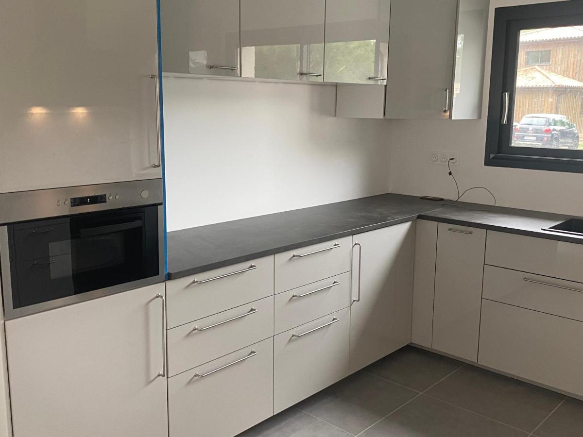 לאקאנו Maison Moderne Avec Piscine Chauffee מראה חיצוני תמונה
