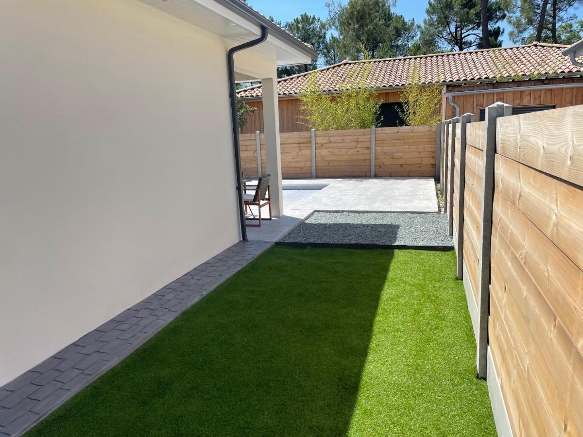 לאקאנו Maison Moderne Avec Piscine Chauffee מראה חיצוני תמונה