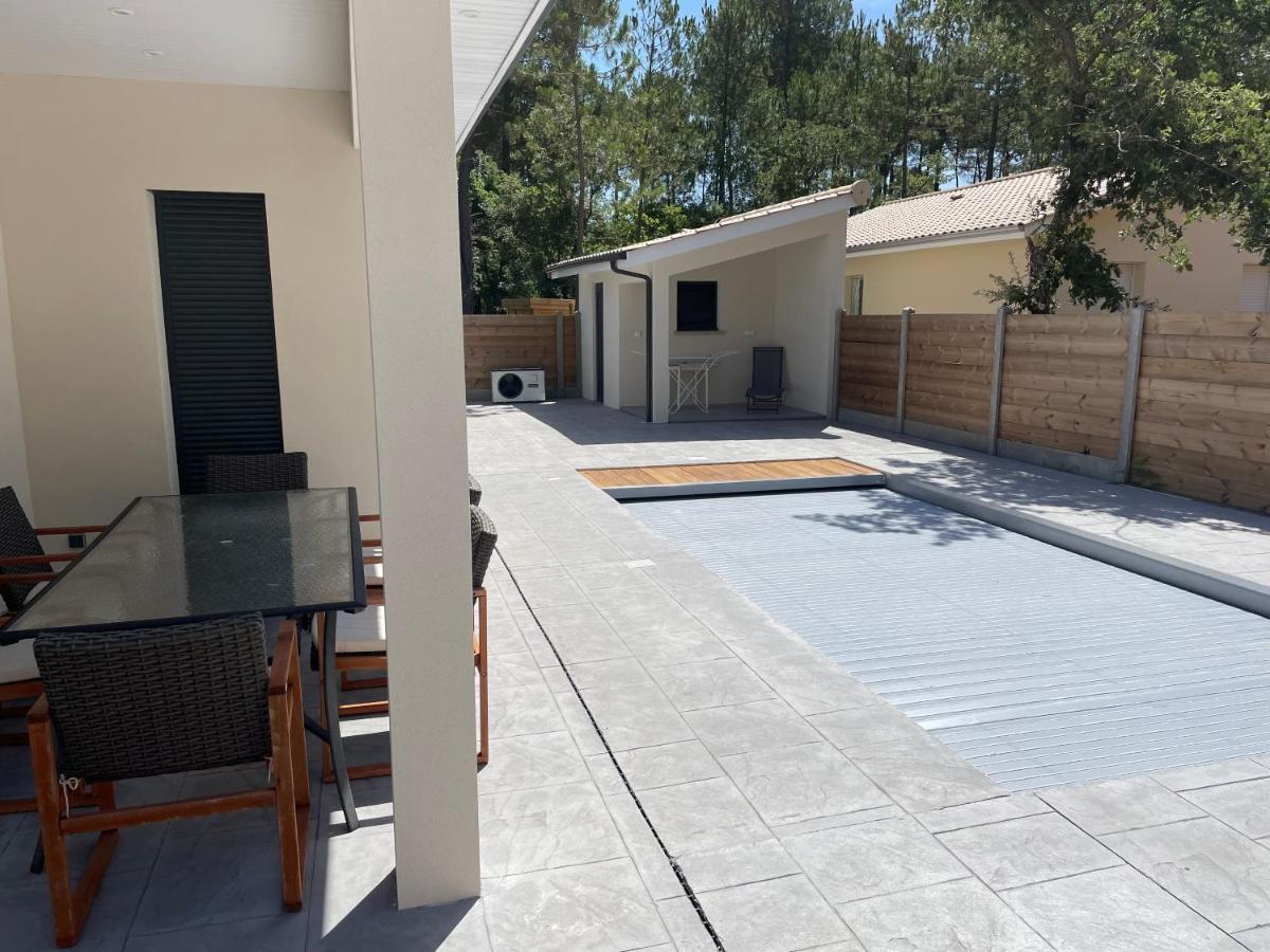 לאקאנו Maison Moderne Avec Piscine Chauffee מראה חיצוני תמונה