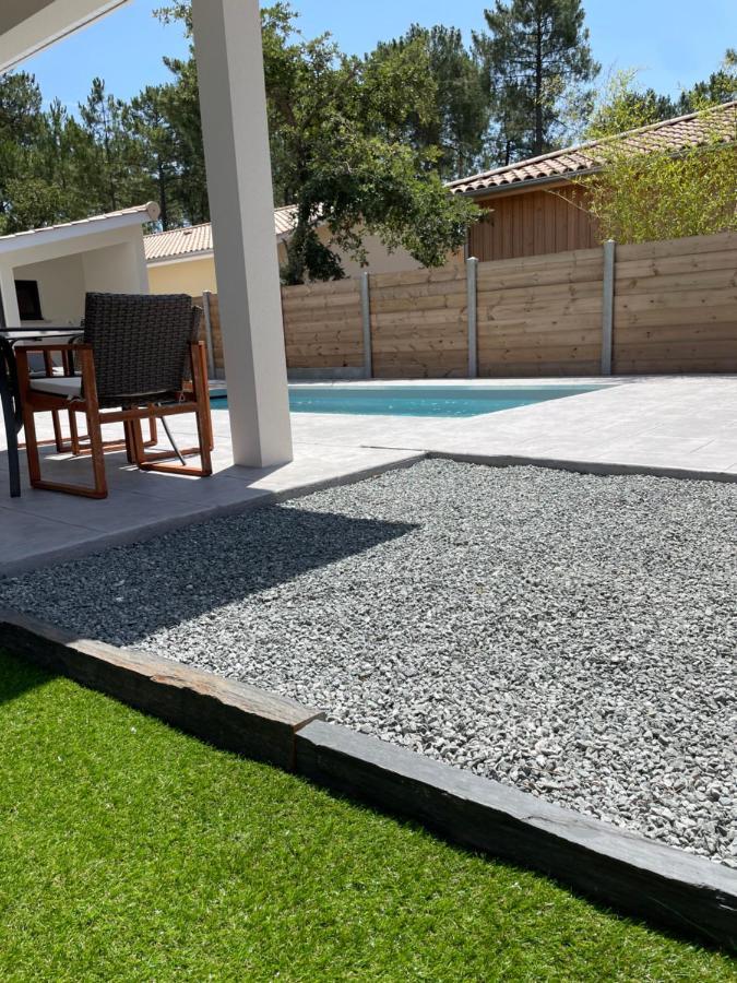 לאקאנו Maison Moderne Avec Piscine Chauffee מראה חיצוני תמונה